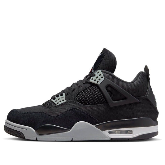 Air Jordan 4 Retro SE 'Black Canvas'  DH7138-006 Iconic Trainers